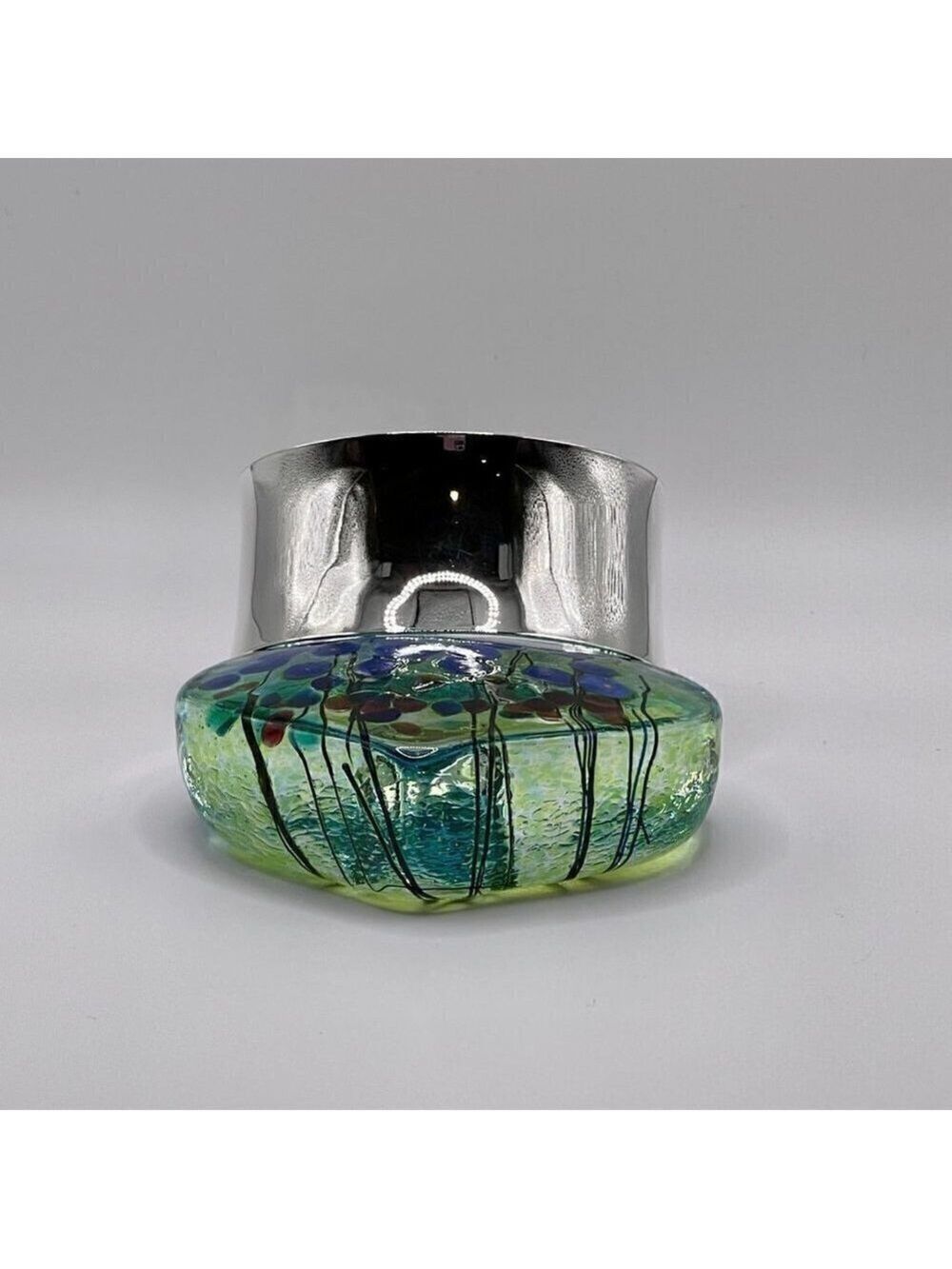 Sterling Silver 925 Wide Cuff Bracelet #1165 - Picture 8 of 9